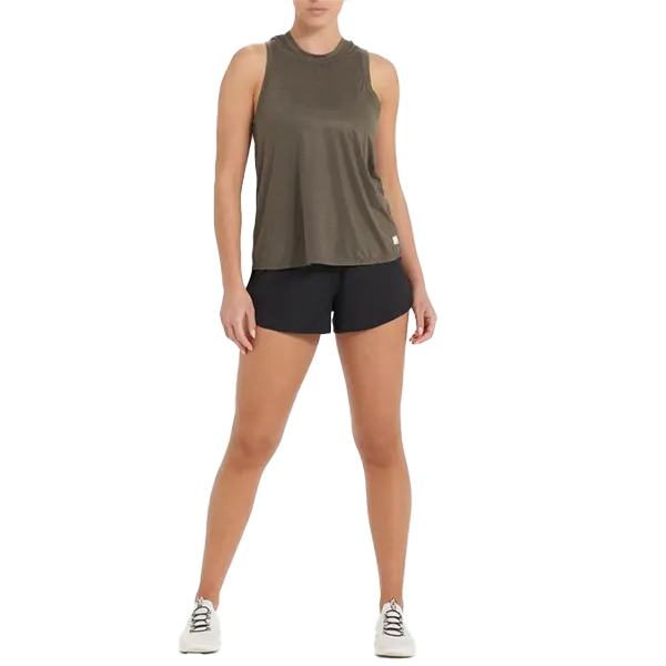 Women's Mod Tank Garment Washed Texture