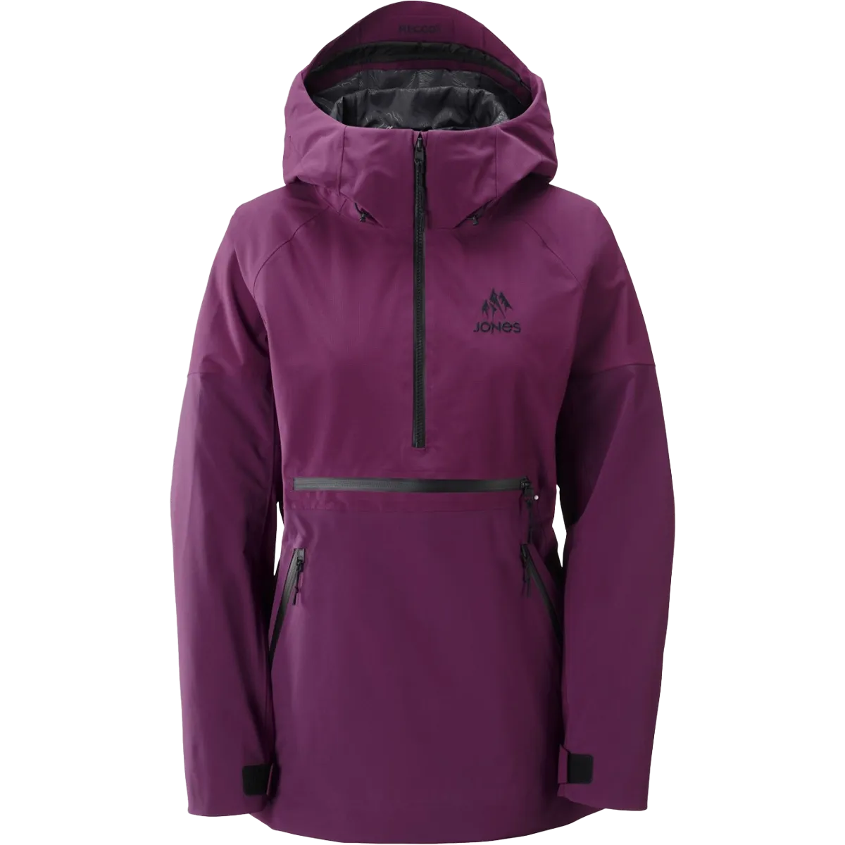 Women's MTN Surf Recycled Anorak Unique Piece neutral - colored