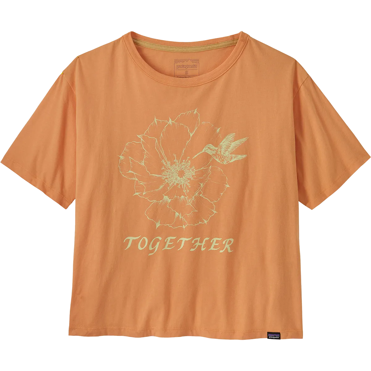 Classic Crew Neck Women's Mutualism Easy-Cut Organic T-Shirt