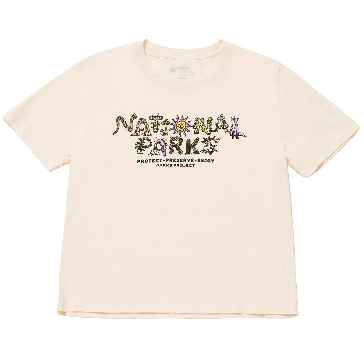 Effortless Wear Fit Classic Comfort Women's National Parks 90s Doodle Tee