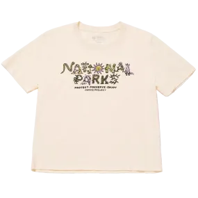 Women's National Parks 90s Doodle Tee Sporty Fashion Fashionable Piece