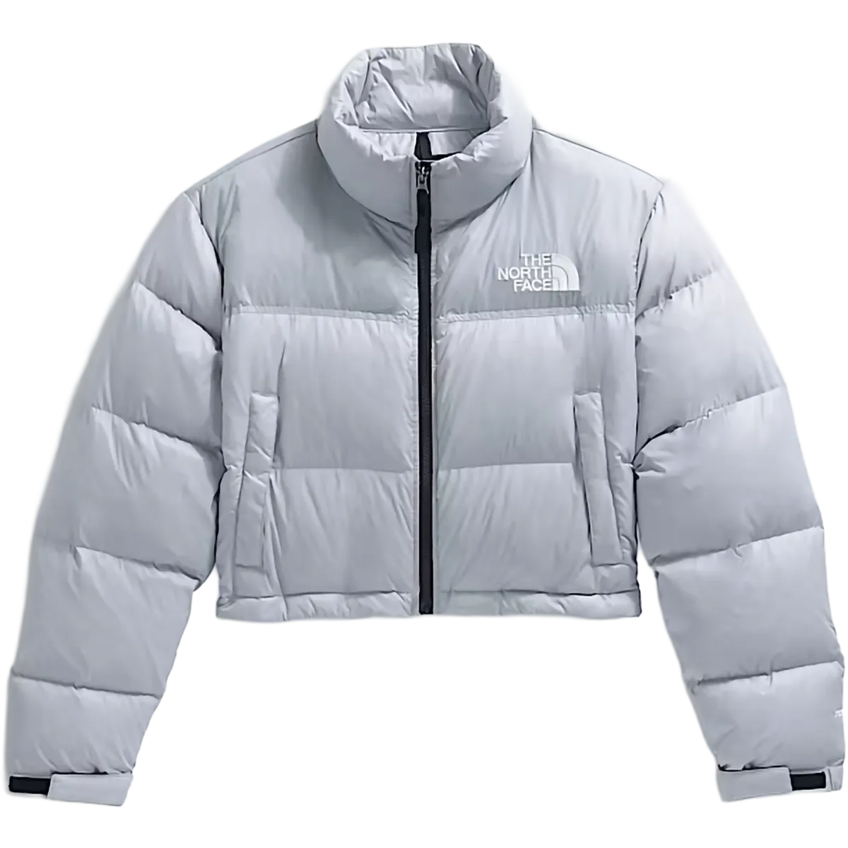 Subtle Texture Fray Resistant Finish Women's Nuptse Short Jacket