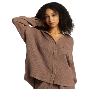 warm material Hidden pockets Women's Odyssey Shacket