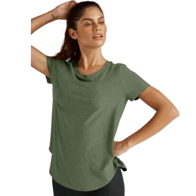 Women's On The Down Low Tee Stretchable Knit Simple Wear