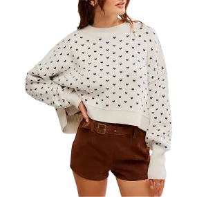 Women's Pattern Easy Street Crop tropical print