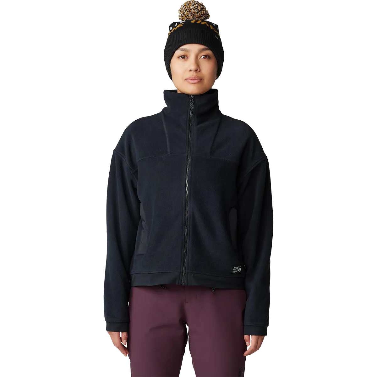 Women's Powder Maven Fleece Full Zip Jacket Skate suitable for night wear