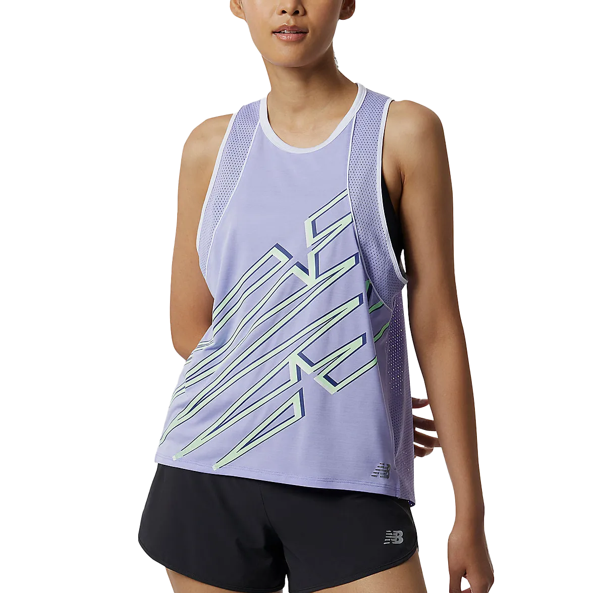 Lint Resistant Surface Classic and Comfy Women's Printed Fast Flight Tank