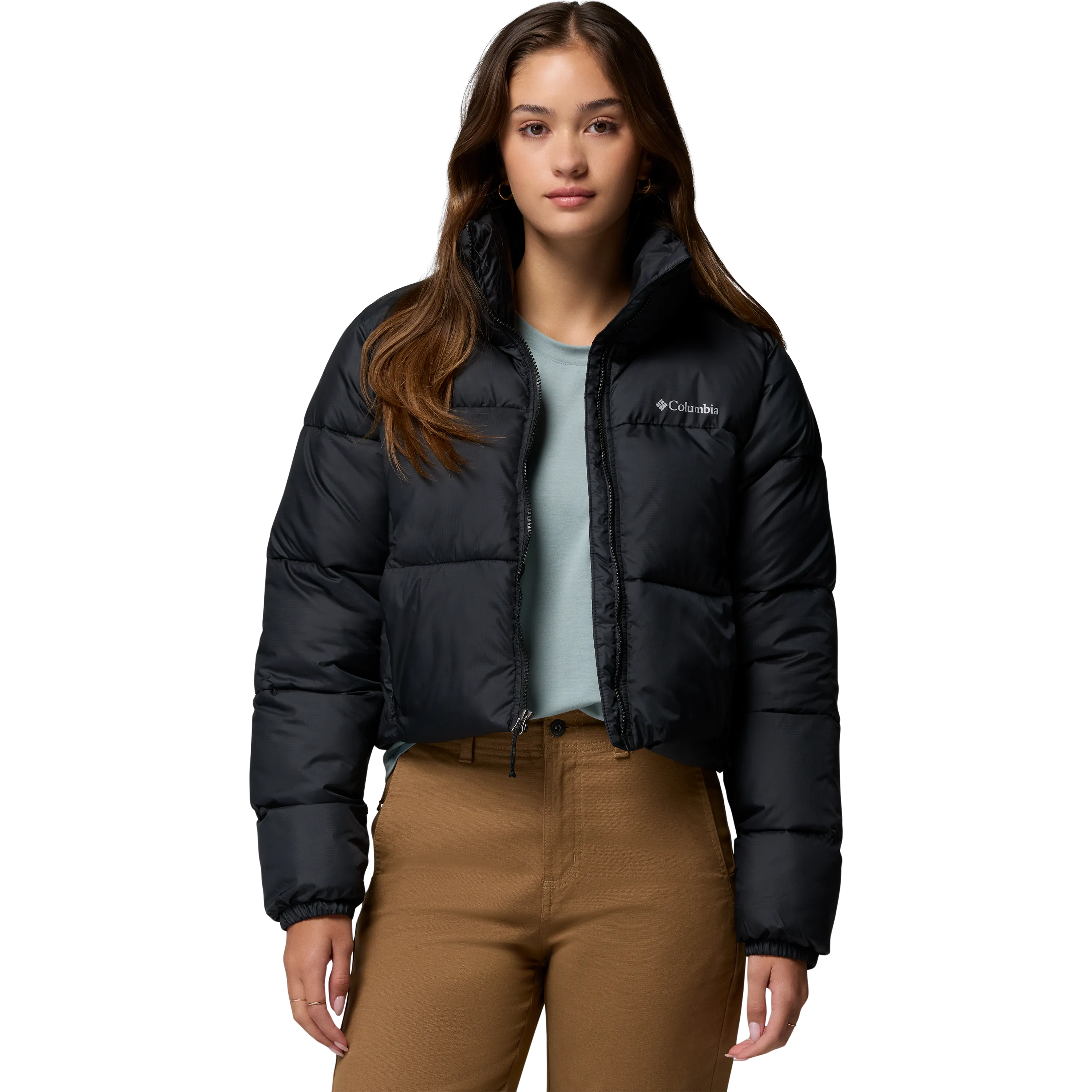 Weather Resistant Coating Women's Puffect II Cropped Jacket
