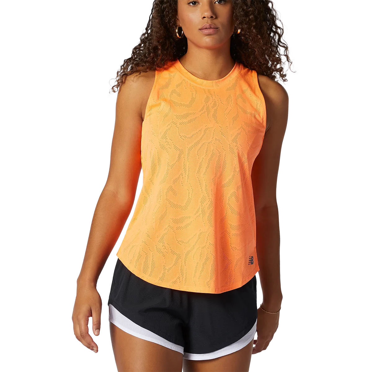 Women's Q Speed Fuel Jacquard Tank Sporty Comfort Sleek Waistband