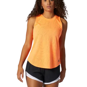 Women's Q Speed Fuel Jacquard Tank Sporty Comfort Sleek Waistband
