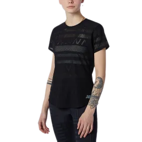Women's Q Speed Jacquard Short Sleeve Soft Comfort Wear