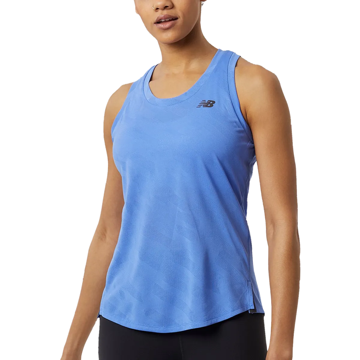 Women's Q Speed Jacquard Tank Comfy Active Fit Active Lifestyle