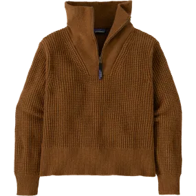 product eco friendly conscience Holiday Wear Women's Recycled Wool 1/4 Zip