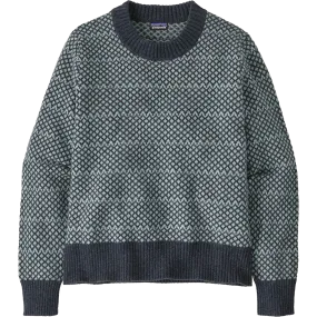 Comfy Layer Chill Clothing Women's Recycled Wool Crewneck Sweater