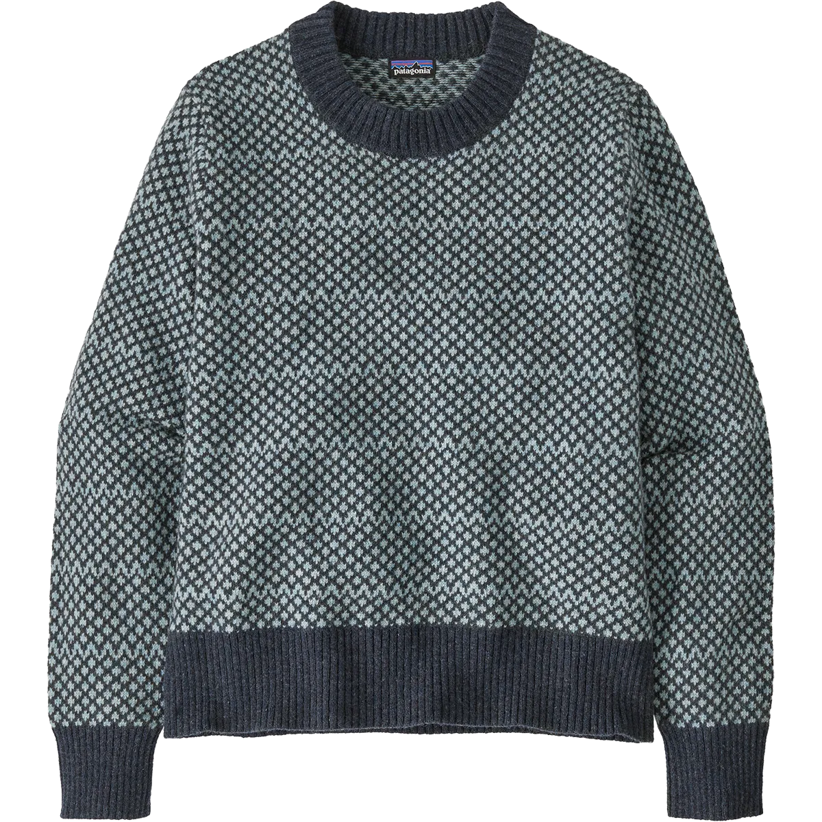 Women's Recycled Wool Crewneck Sweater Travel Bold