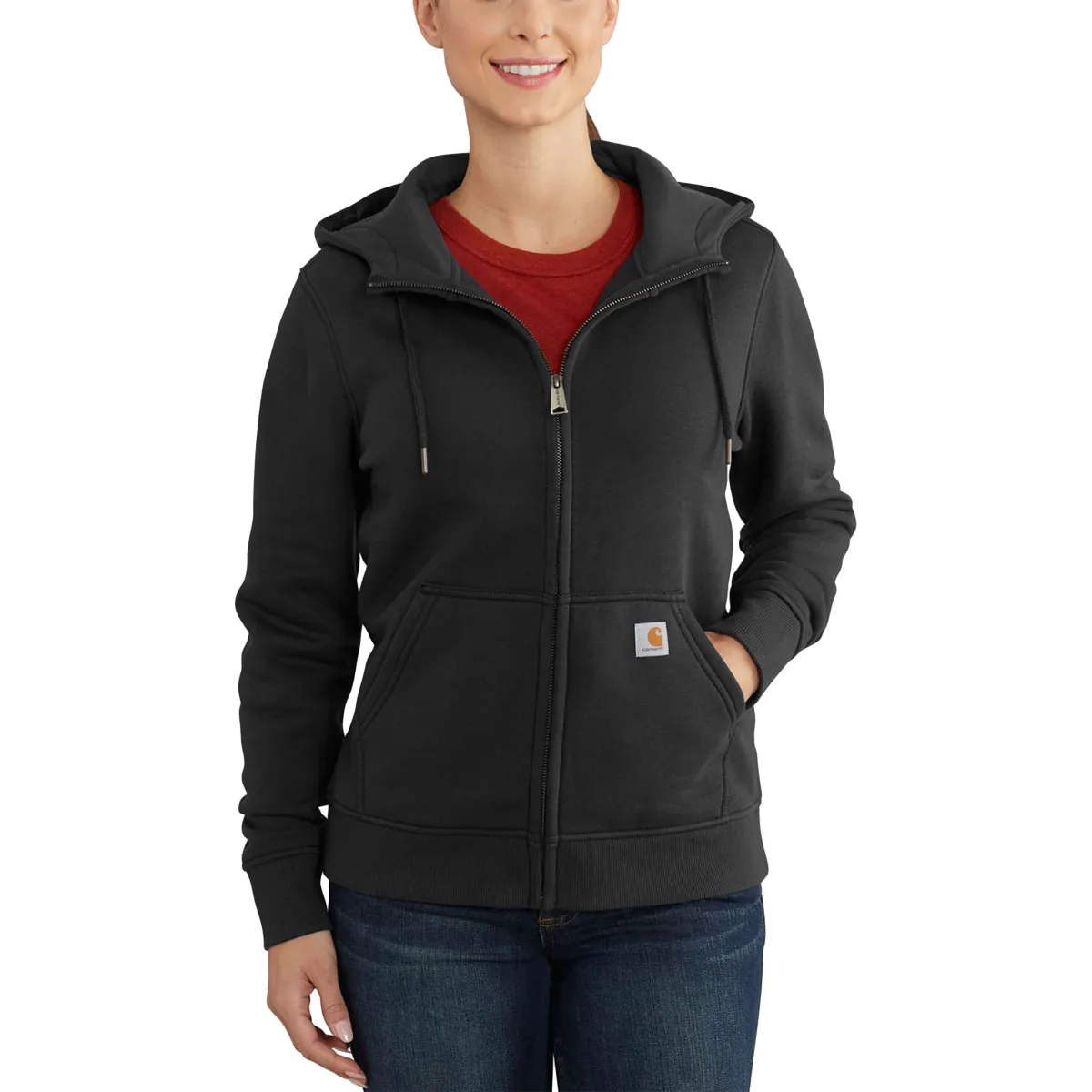 Women's Relaxed Fit Midweight Full-Zip Sweatshirt product market share