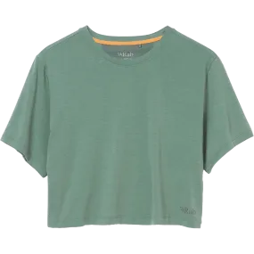 Women's Rivelin Crop Tee Relaxed Wear Fit Active Fashion