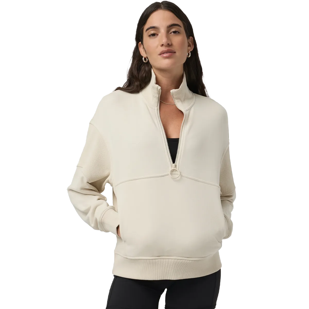 Women's Sedona Rib Half Zip No pockets