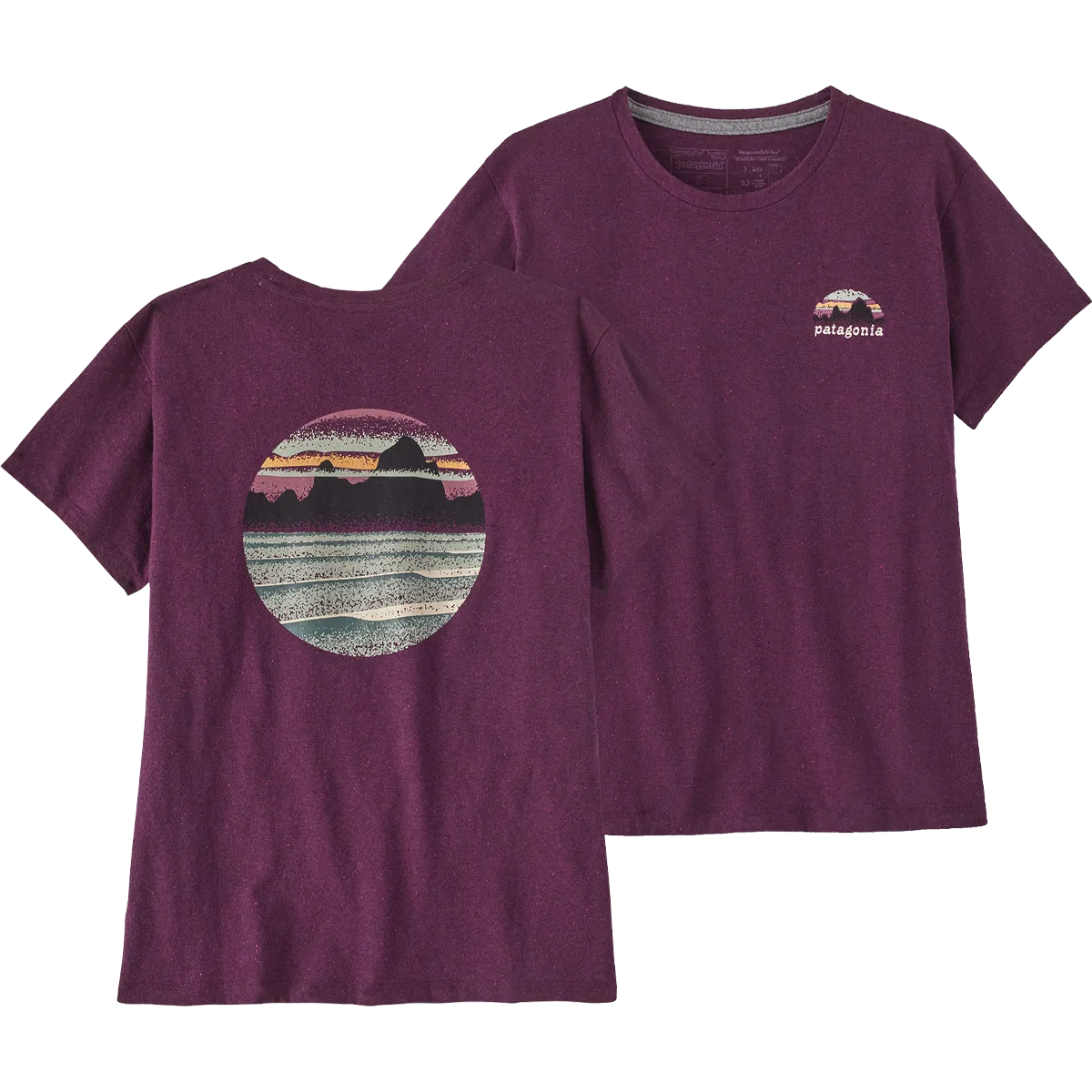 Active Comfort Women's Skyline Stencil Responsibili-Tee