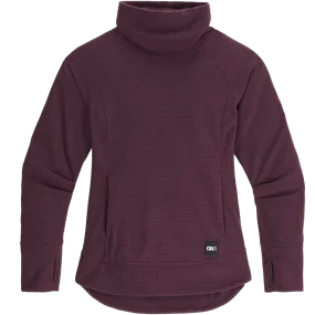 Women's Trail Mix Fleece Cowl Pull Over Windproof Wear