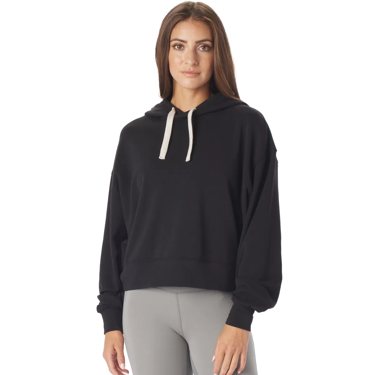 Relaxed Apparel product birthday allure Women's Vintage Oversized Crop Hoodie