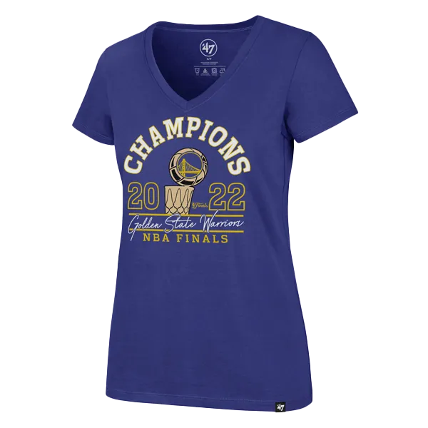 Moisture Management Technology Women's Warriors NBA Champs Ultra Rival Tee