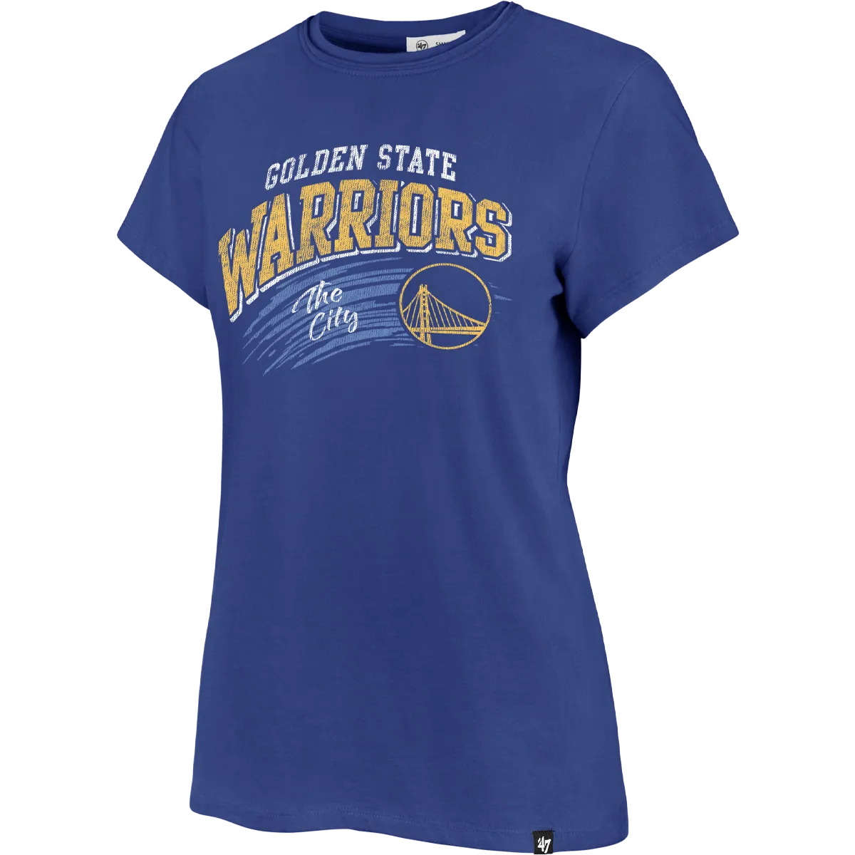 Women's Warriors Wholeheart Frankie Tee RelaxedFit Yarn Dyed Stripes