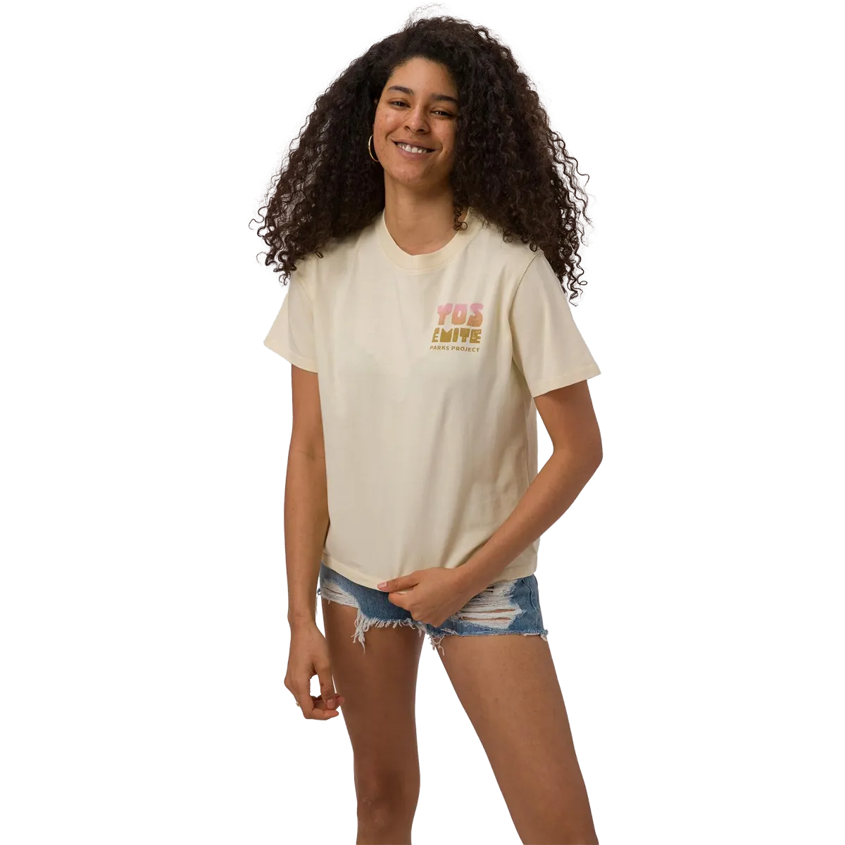 Women's Yosemite Fawns Boxy Tee Everyday Layer