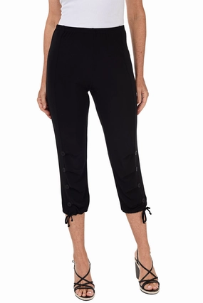 Quick Change Low Profile Pull-On Button Leg Ankle Pant