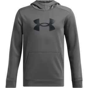 Youth Armour Fleece Big Logo Hoodie appropriate for weekdays Thermal Insulation