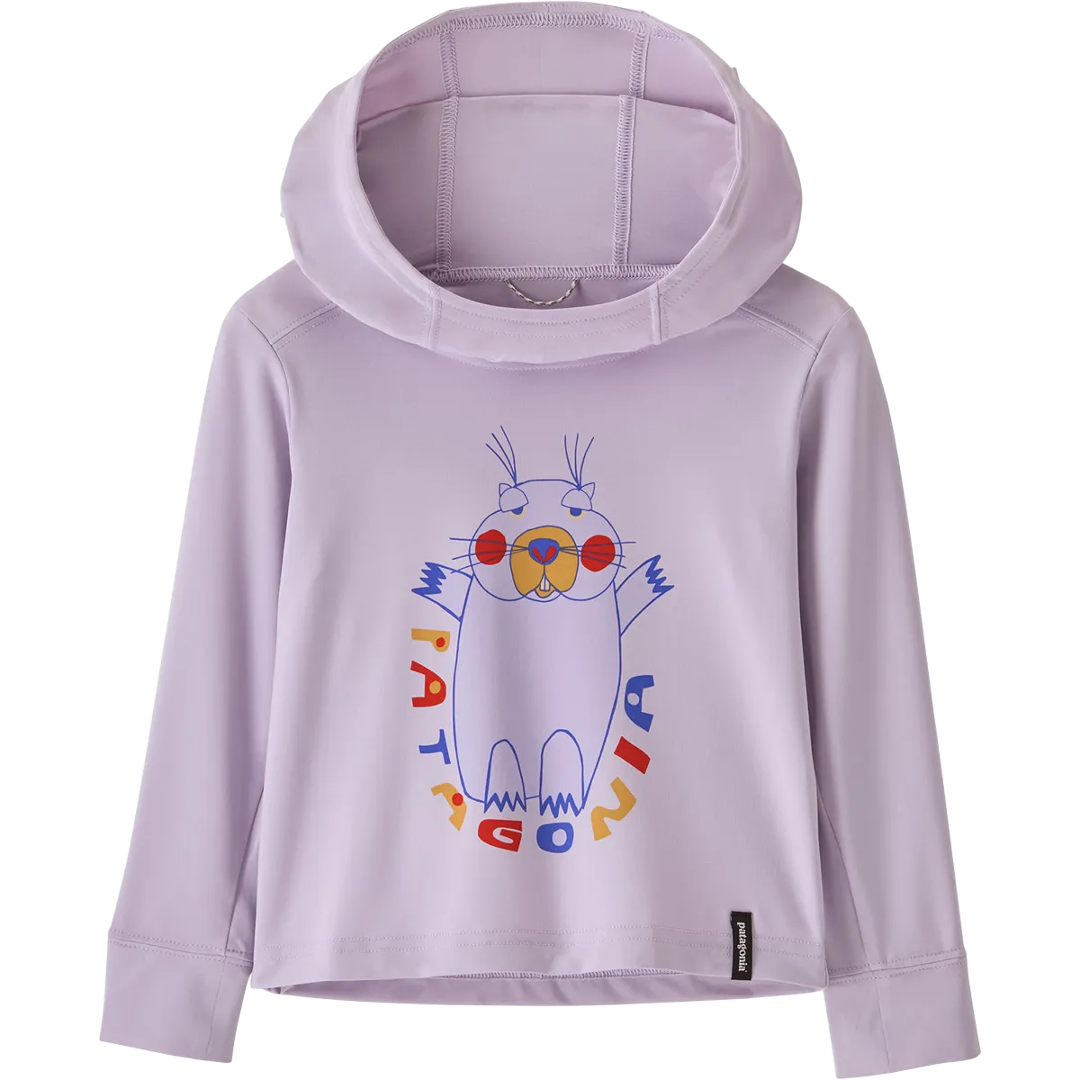 Youth Baby Capilene Silkweight Hoody Longline Hemline