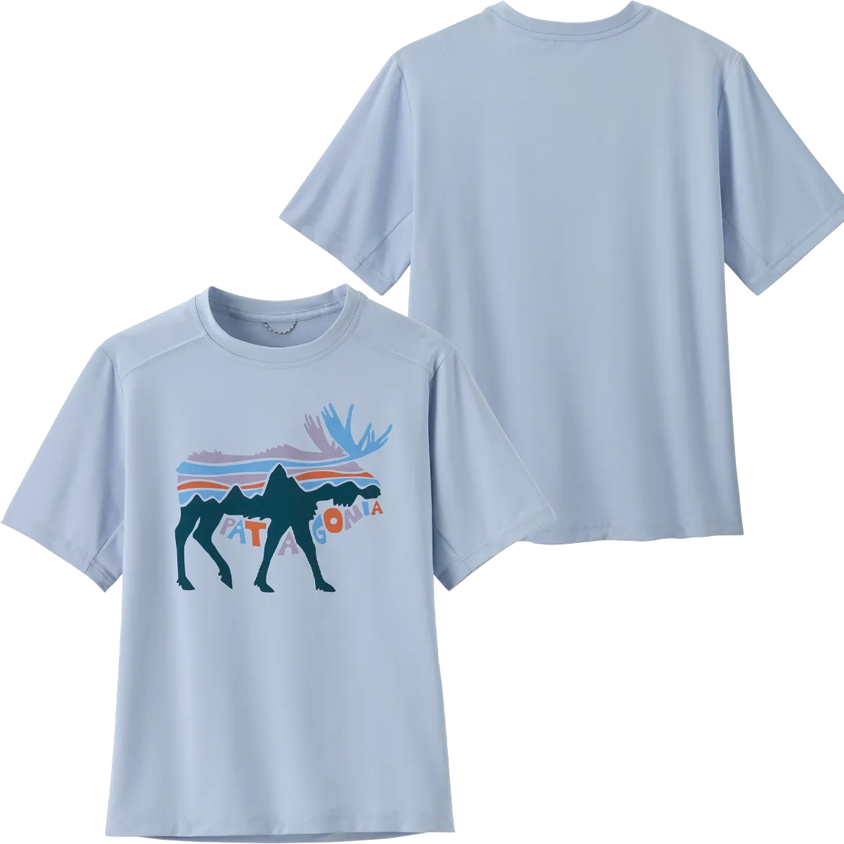 Lightweight Comfort Wear Flexible Shoulder Seams Youth Capilene Silkweight Tee