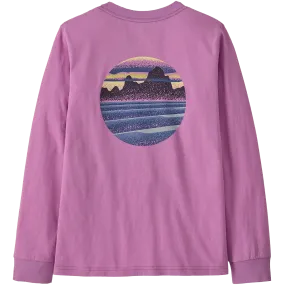 Active Layer Youth Long Sleeve Skyline Stencil T-Shirt