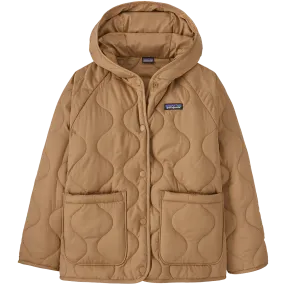 Youth Quilted Puffer fringe accents