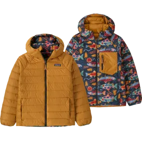 Youth Reversible Down Sweater Hoody Fashion Active Free Motion Design