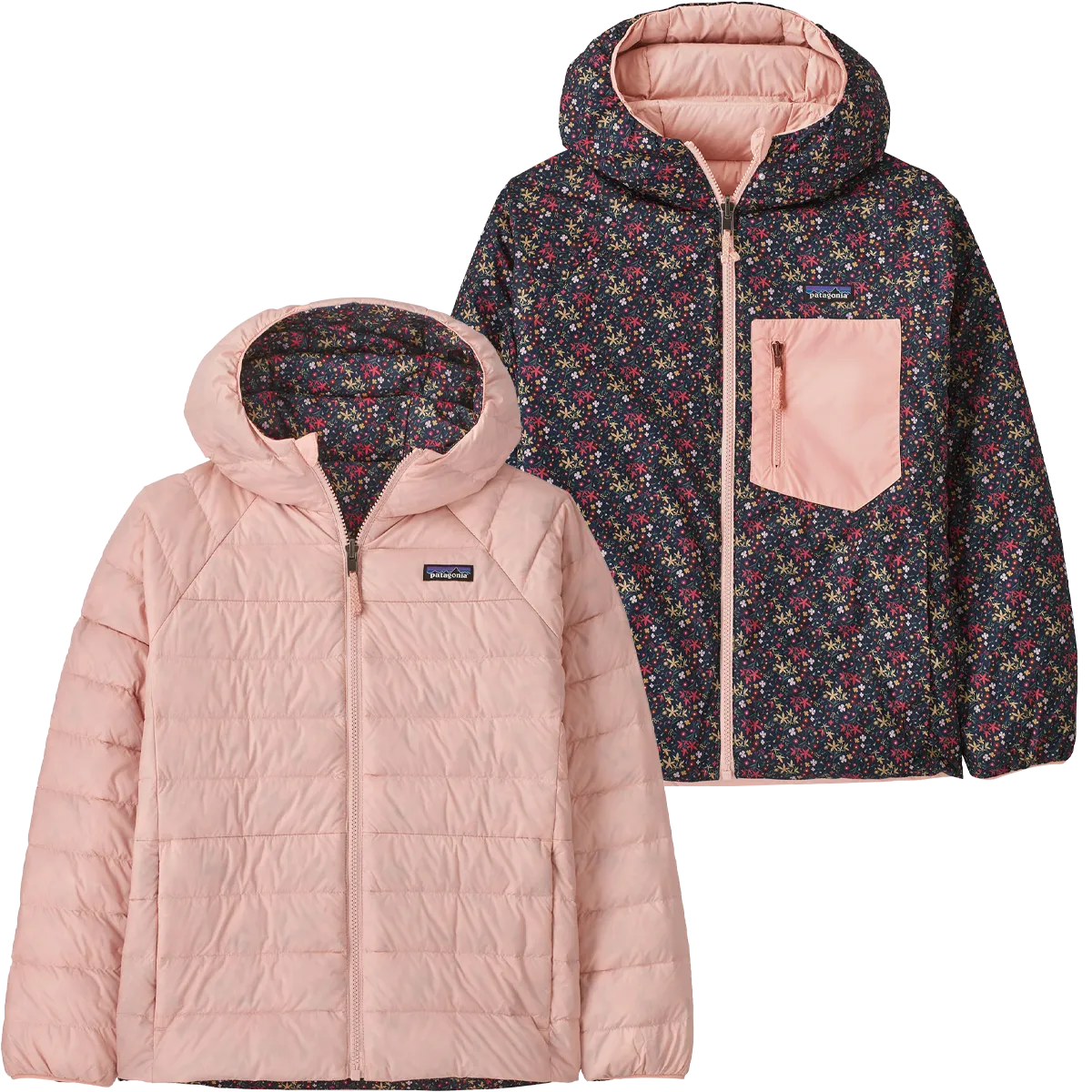 Youth Reversible Down Sweater Hoody Protective Comfort Merchandise