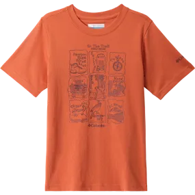 Youth Valley Creek Graphic Short Sleeve Shirt Easy Wear Style