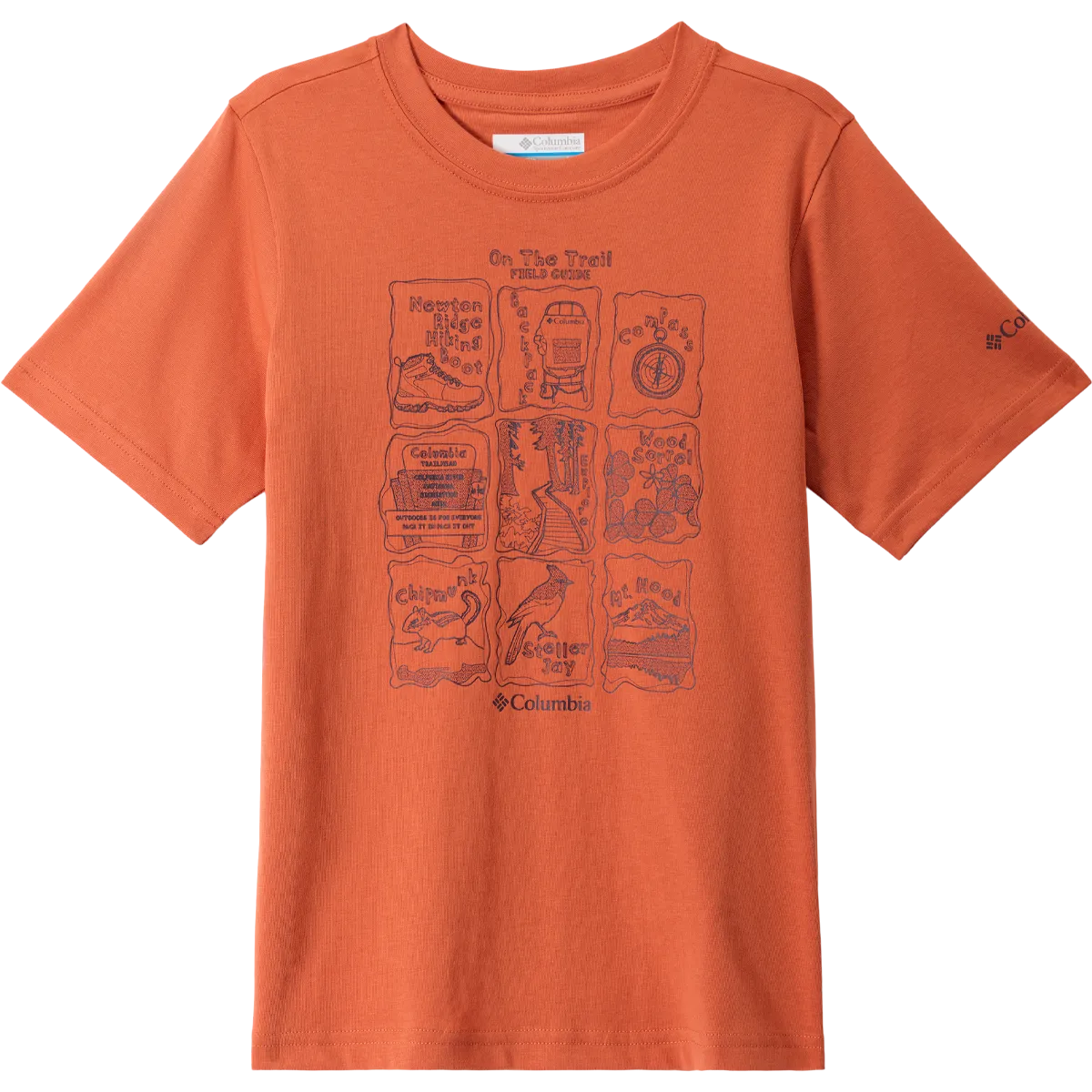 Youth Valley Creek Graphic Short Sleeve Shirt Printed design Pullover