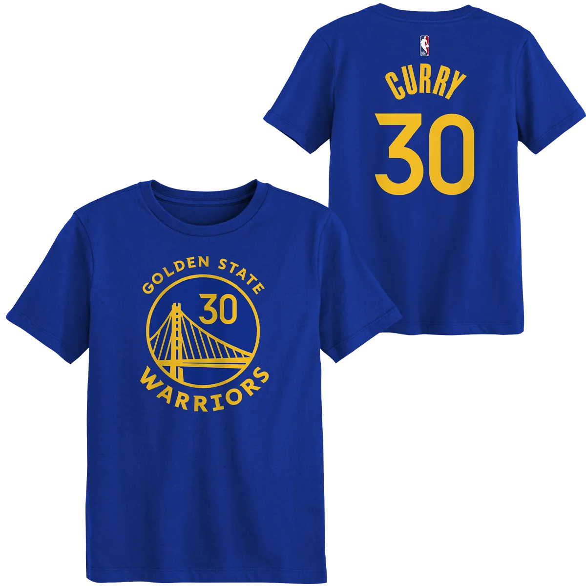 Youth Warriors Curry Name Number Tee Sporty Style NonRestrictive Cut