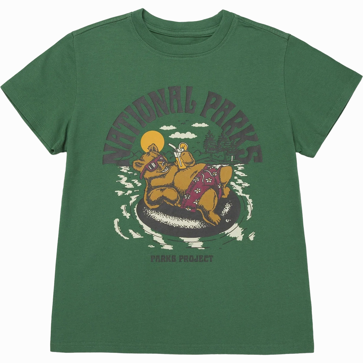 Youth Bear Float Tee EcoConscious Processing Sustainable Material Blend