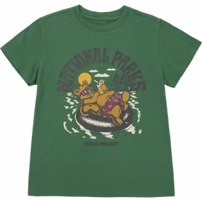 Elastic Fit Comfy Essentials Wear Youth Bear Float Tee