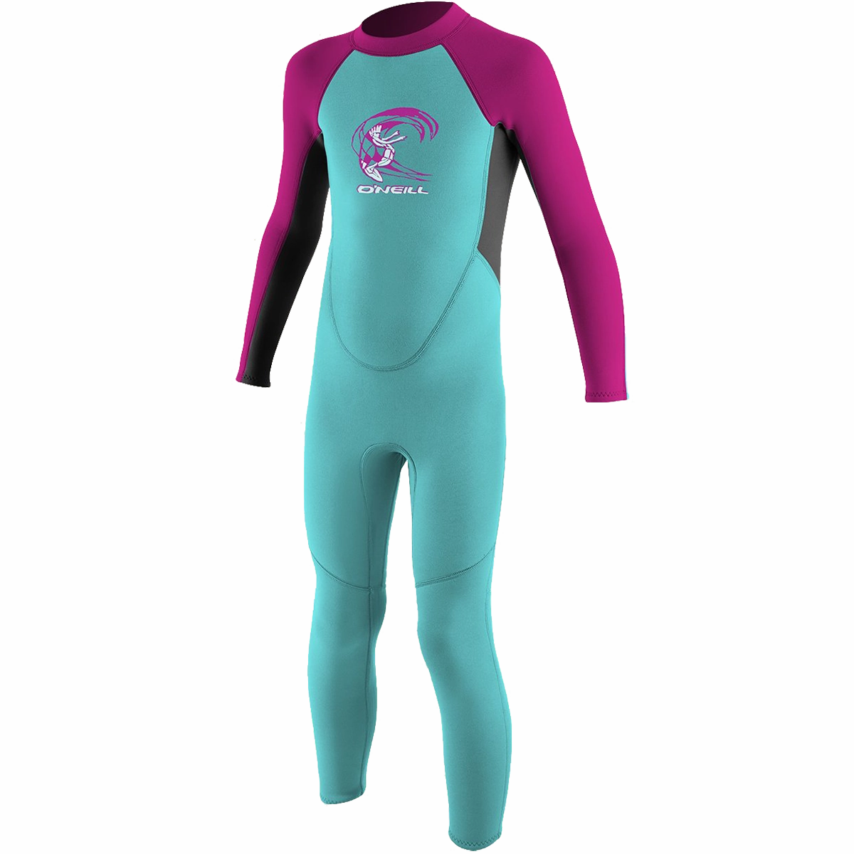 MicroPerforated Underarm Vents Youth Toddler Reactor II 2mm Back Zip Full Wetsuit
