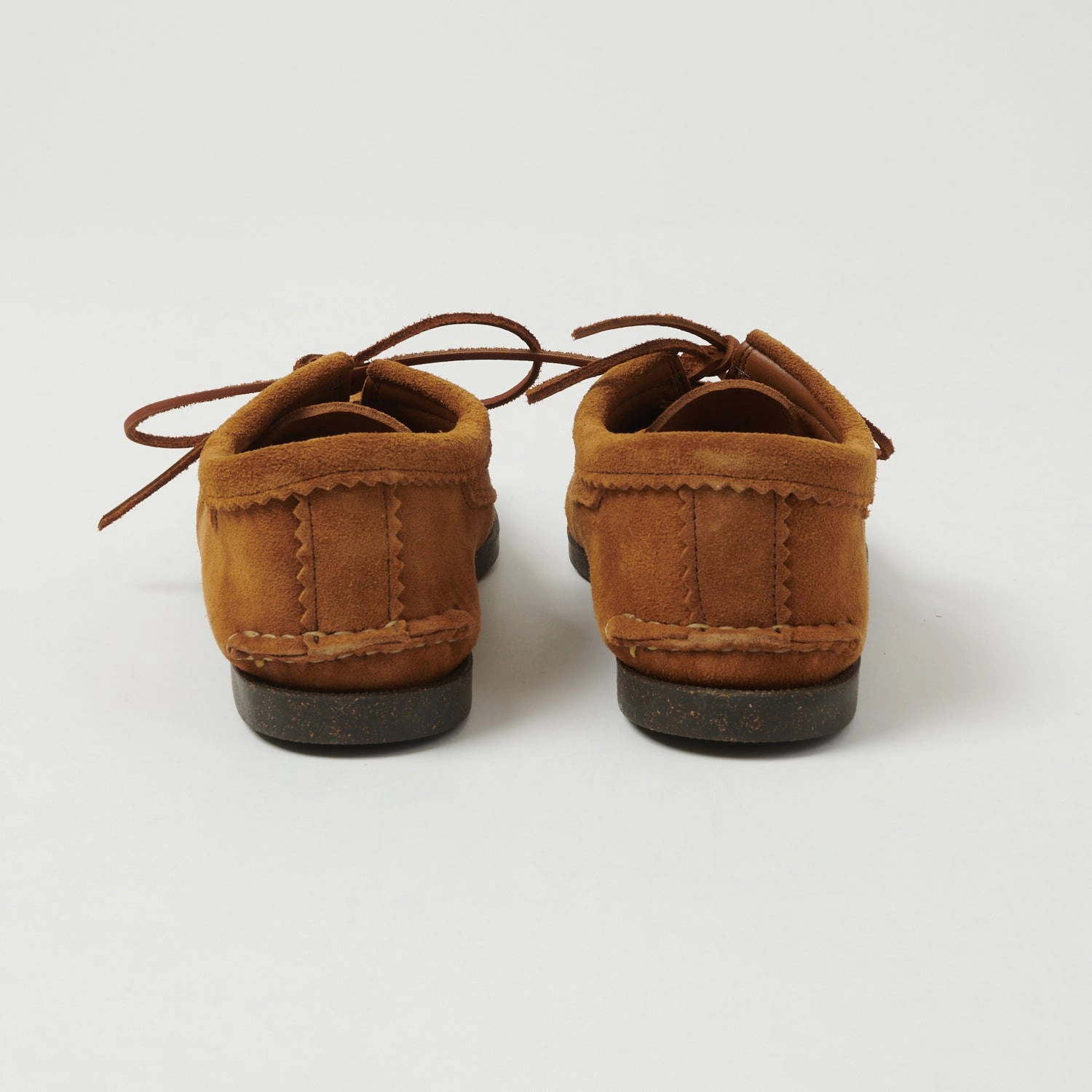 Yuketen Blucher w/ Kiltie Camp Sole Shoe - FO G Brown Premium Quality