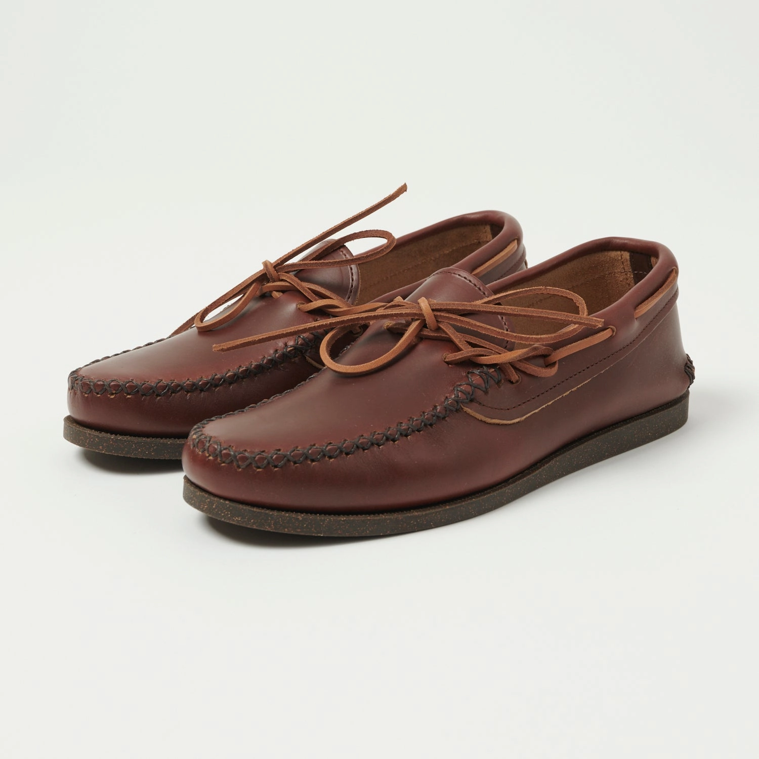 Simple Fit Yuketen Canoe Moc w/ Camp Sole Shoe - G Tan