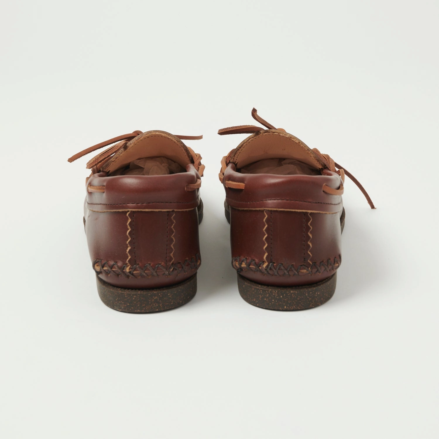 Yuketen Canoe Moc w/ Camp Sole Shoe - G Tan Perfect Fit Breathable Design