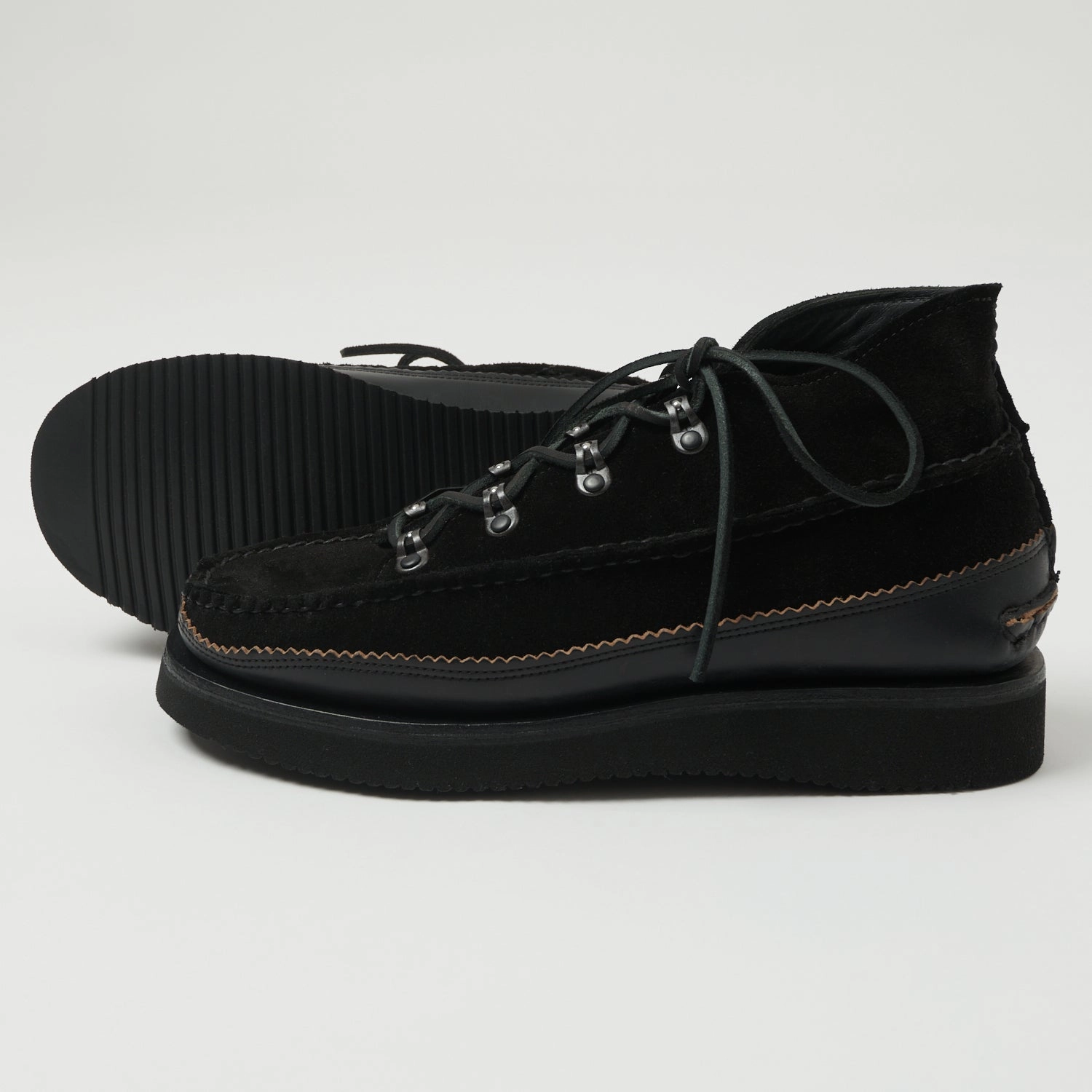 Yuketen Handsewn Tokyo DB Chukka w/21 Boot - FO Nero x G Black Park Game